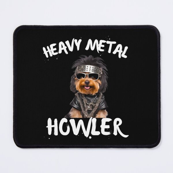 Item preview, Heavy Metal Howler Yorkipoo designed and sold by Fredster1966.