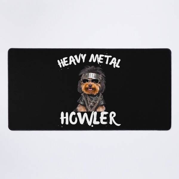 Item preview, Heavy Metal Howler Yorkipoo designed and sold by Fredster1966.