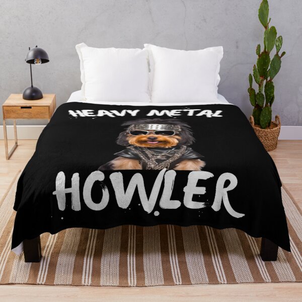 Item preview, Heavy Metal Howler Yorkipoo designed and sold by Fredster1966.