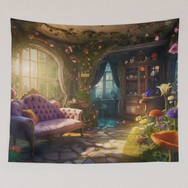 Item preview, Enchanted Wonderland Garden Nook designed and sold by BlareBlare.