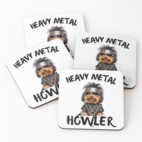 Item preview, Heavy Metal Howler Yorkipoo designed and sold by Fredster1966.