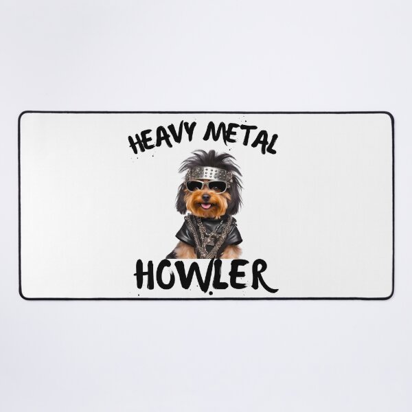 Item preview, Heavy Metal Howler Yorkipoo designed and sold by Fredster1966.