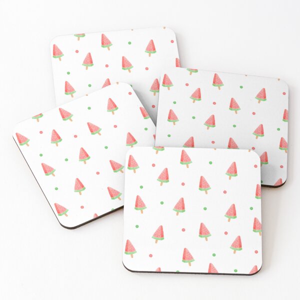 Item preview, watermelon-shaped cute Popsicle designed and sold by amee _artshop.