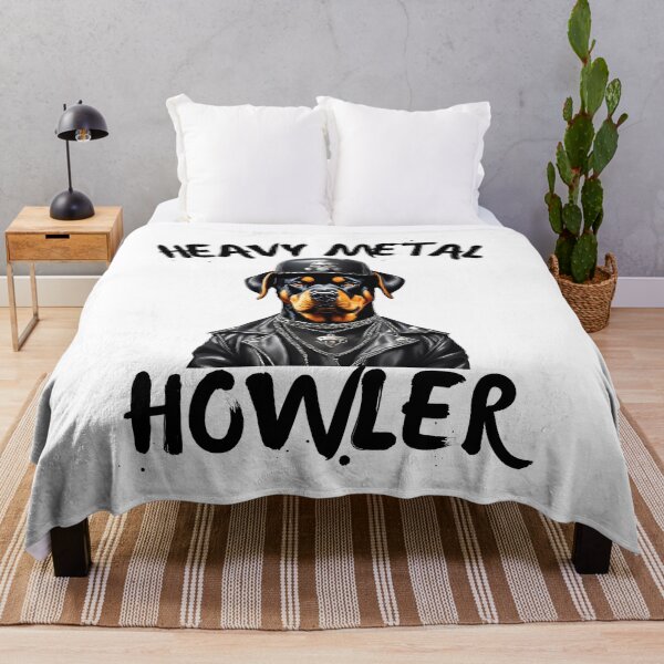 Item preview, Heavy Metal Howler Rottweiler designed and sold by Fredster1966.