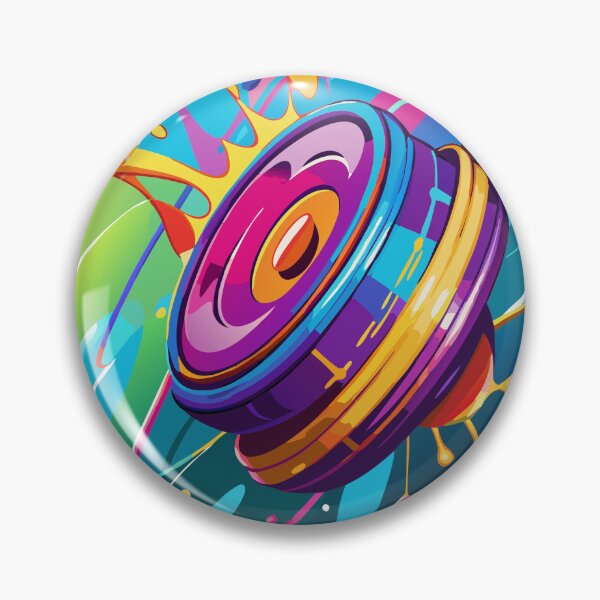 Item preview, Playful Neon Yo-Yo designed and sold by SebTees.