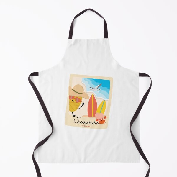 Item preview, Summer time Cute Pineapple on the Beach designed and sold by Inspirely.