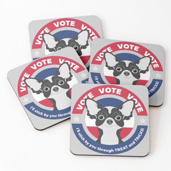 Item preview, Dog Playful and Witty Election Emblem designed and sold by iamKaye.