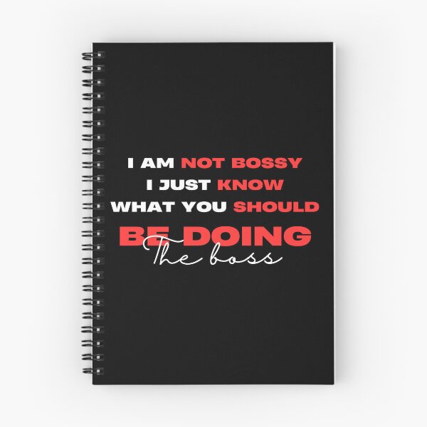 Item preview, I Am Not Bossy I Just Know What You Should Be Doing The Boss Funny T-Shirt, Great Gift For Your Super Boss in Every Occasions! designed and sold by Viran-Designs.