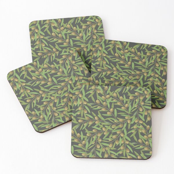 Item preview, olive fruit and rich leaves designed and sold by amee _artshop.