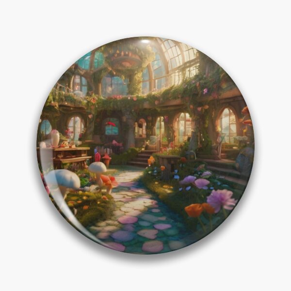 Artikelvorschau, Wonderland's Enchanted Garden Sanctuary entworfen und verkauft von BlareBlare.