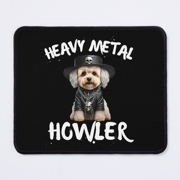 Item preview, Heavy Metal Howler Maltipoo designed and sold by Fredster1966.