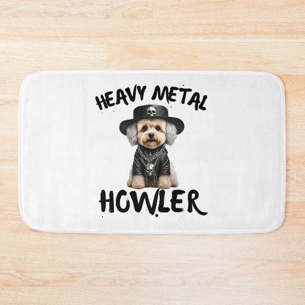 Item preview, Heavy Metal Howler Maltipoo designed and sold by Fredster1966.