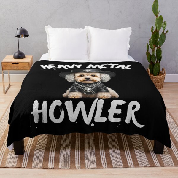 Item preview, Heavy Metal Howler Maltipoo designed and sold by Fredster1966.