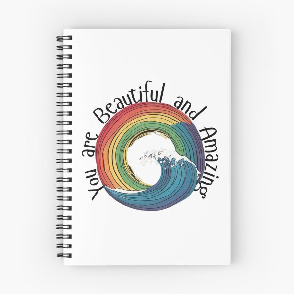 Artikelvorschau, Du bist eine schöne und erstaunliche Regenbogenwelle entworfen und verkauft von 17trifecta.