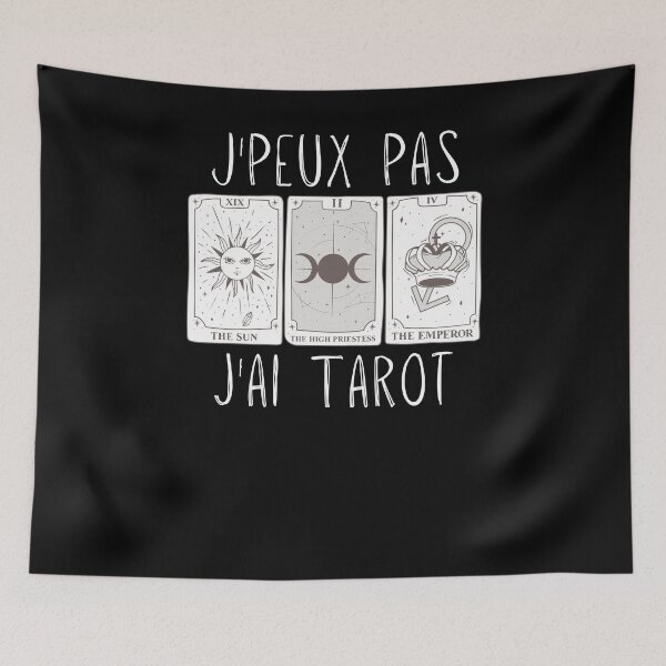 Item preview, J'peux pas j'ai Tarot carte humour designed and sold by Niko Samuel.