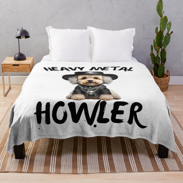 Item preview, Heavy Metal Howler Maltipoo designed and sold by Fredster1966.