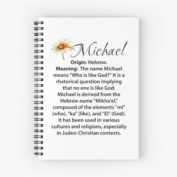 Item preview, Name meaning Michael designed and sold by OCNau.