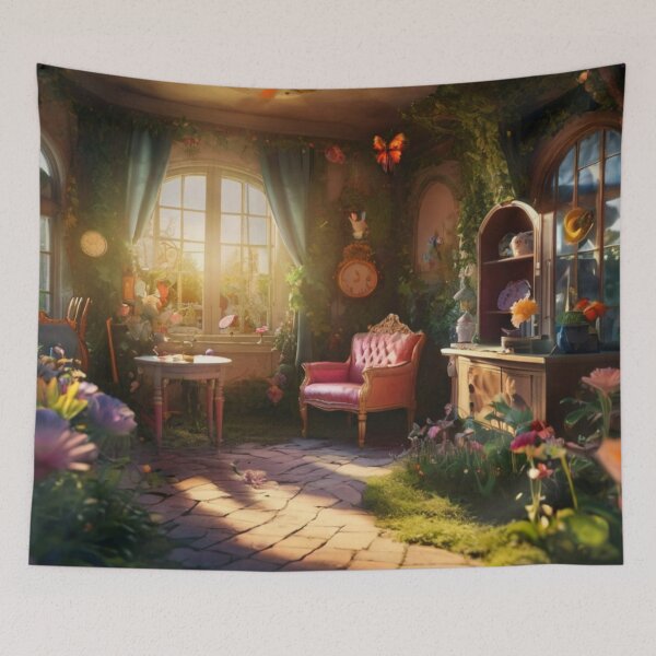 Item preview, Wonderland Enchanted Garden Chamber designed and sold by BlareBlare.