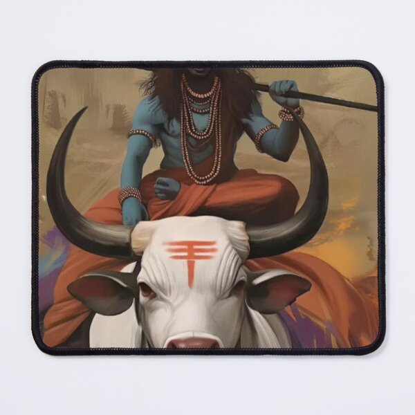 Item preview, Great waves of Mahadev blessings designed and sold by Eshant.