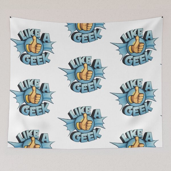 Item preview, Like A Geek designed and sold by PlanetMarker.