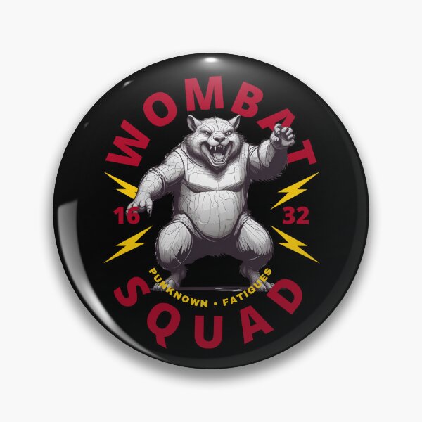 Item preview, Wombat Squad designed and sold by pUNKnown.