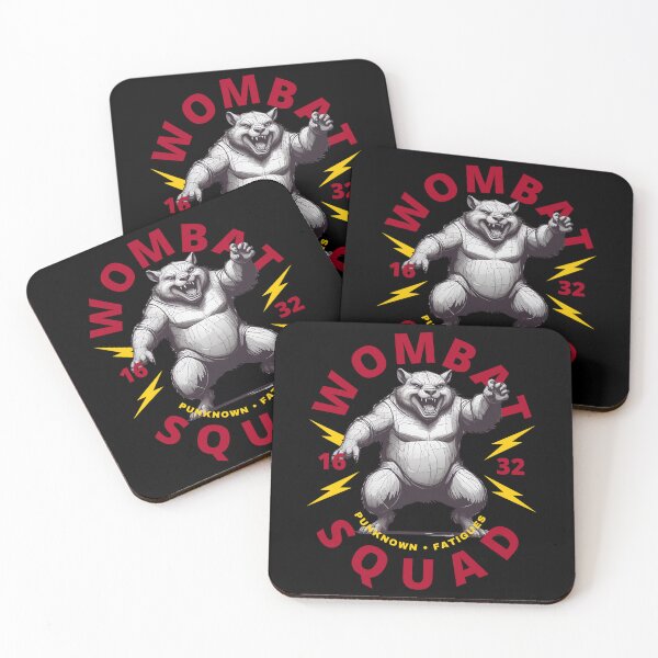 Item preview, Wombat Squad designed and sold by pUNKnown.