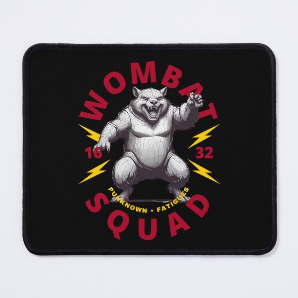 Item preview, Wombat Squad designed and sold by pUNKnown.