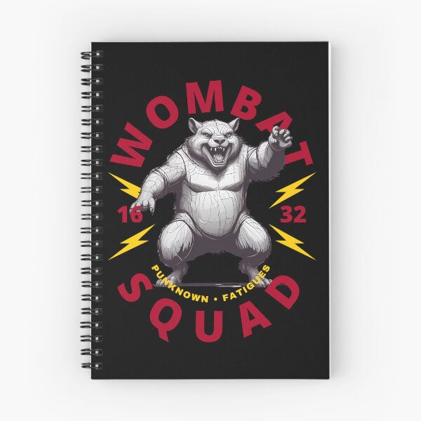 Item preview, Wombat Squad designed and sold by pUNKnown.