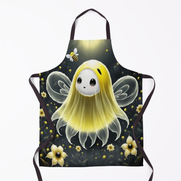 Item preview, Enchanting Bee Ghost with Flower Crown in Blooming Garden designed and sold by eddiecarof.