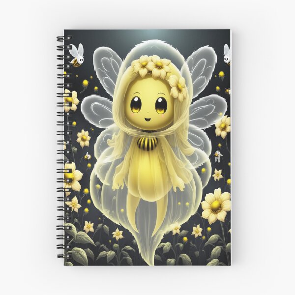 Item preview, Delightful Bee Spirit with Translucent Veil in Flower Field	 designed and sold by eddiecarof.
