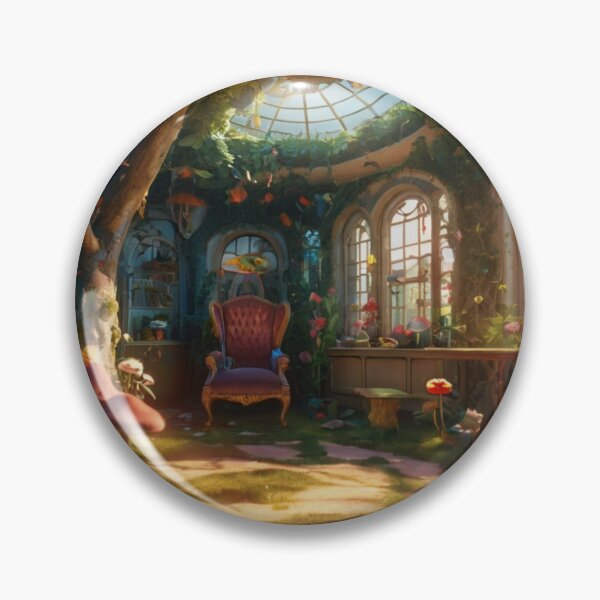 Item preview, Fairytale Garden Oasis in Wonderland Room designed and sold by BlareBlare.