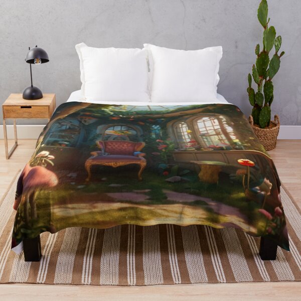 Item preview, Fairytale Garden Oasis in Wonderland Room designed and sold by BlareBlare.