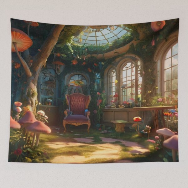 Item preview, Fairytale Garden Oasis in Wonderland Room designed and sold by BlareBlare.