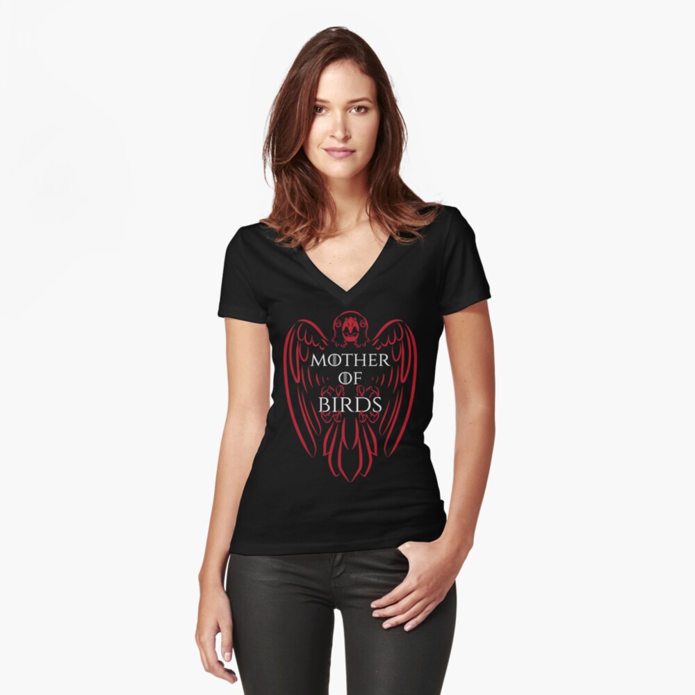 Item preview, Fitted V-Neck T-Shirt designed and sold by MaratusFunk.
