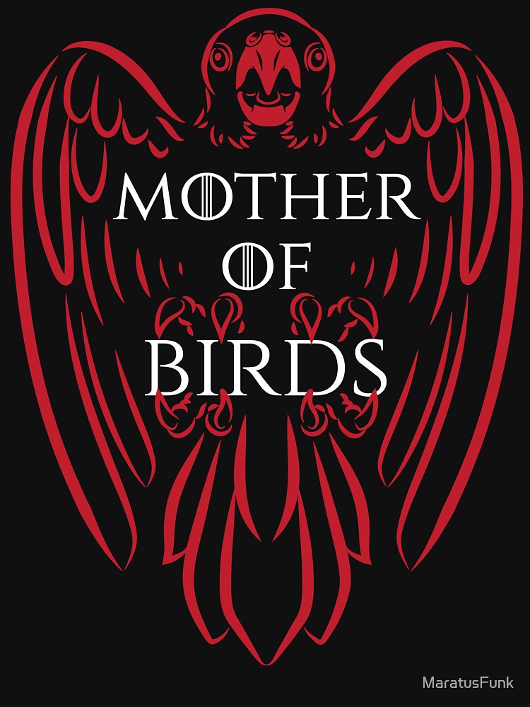 Thumbnail 3 of 3, Fitted Scoop T-Shirt, Mother of Birds designed and sold by MaratusFunk.