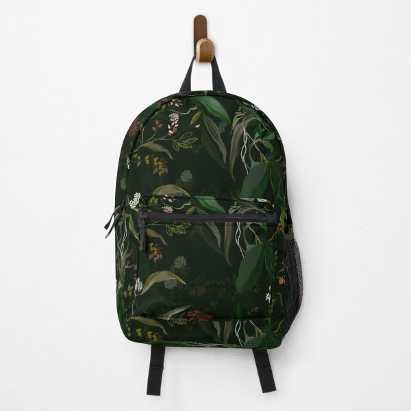 Item preview, Moody dark botanical flowers garden designed and sold by SILVERAPPLE.