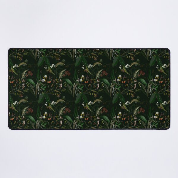 Item preview, Moody dark botanical flowers garden designed and sold by SILVERAPPLE.