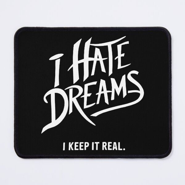 Item preview, Dreams vs. Reality: A Stark Contrast in Black and White designed and sold by SplashTastic.