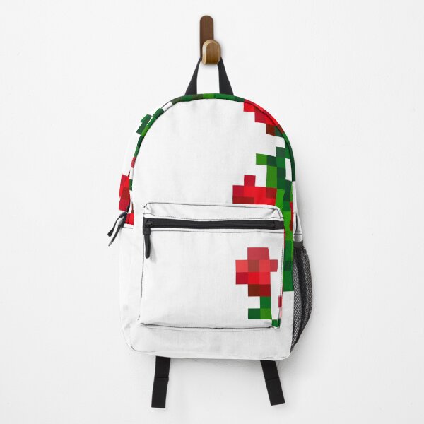 Item preview, Minecraft rose bush sticker designed and sold by MishaMMillard.