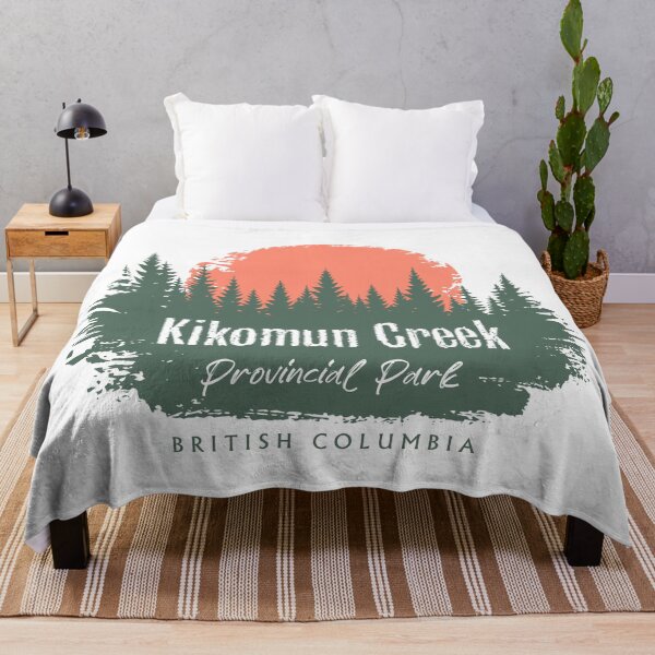 Item preview, Kikomun Creek Provincial Park British Columbia Forest And Sunset designed and sold by bivenart.