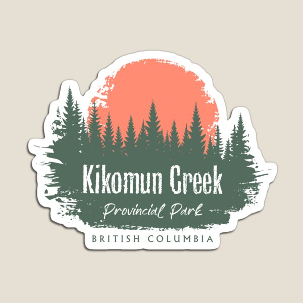 Item preview, Kikomun Creek Provincial Park British Columbia Forest And Sunset designed and sold by bivenart.