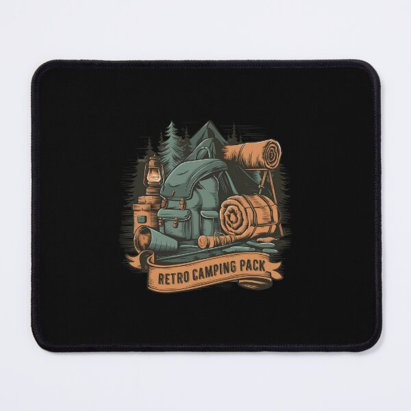 Item preview, Retro camping pack in adventure designed and sold by Be-Adventurous.