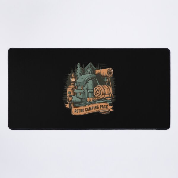 Item preview, Retro camping pack in adventure designed and sold by Be-Adventurous.