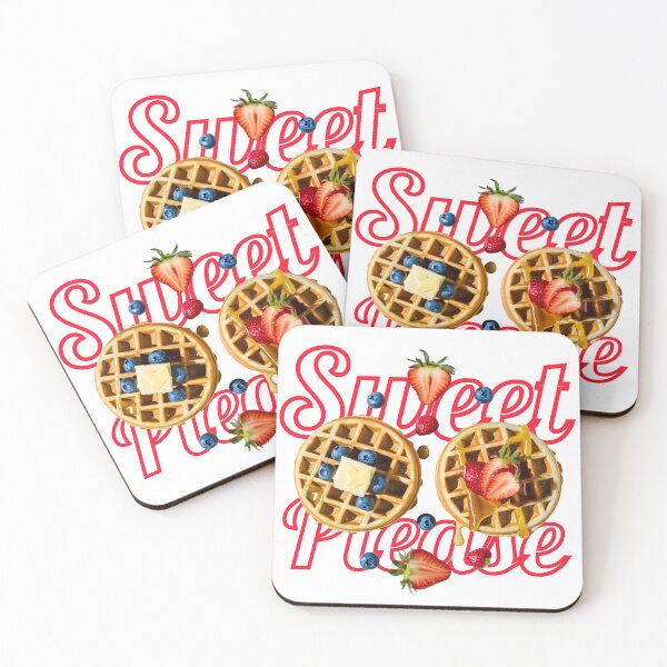 Item preview, "Sweet Please" waffles with fresh fruits designed and sold by OneLastWish.