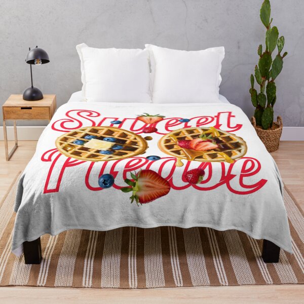 Item preview, "Sweet Please" waffles with fresh fruits designed and sold by OneLastWish.