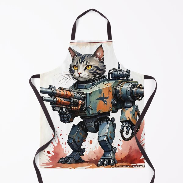 Item preview, MechaMews: Cybernetic Battle Cats - 1 designed and sold by Taintedstrokes.