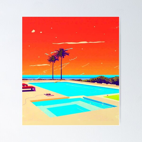 Hiroshi Nagai City Pop Poster