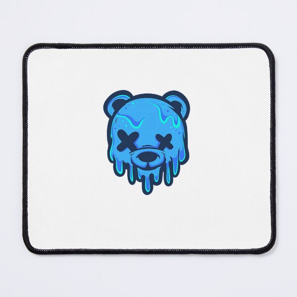 Item preview, Blue bear sticker designed and sold by RUKKAI.
