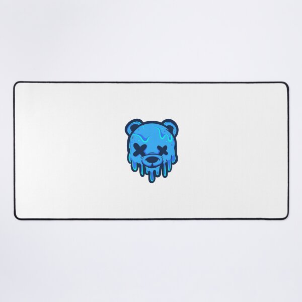 Item preview, Blue bear sticker designed and sold by RUKKAI.