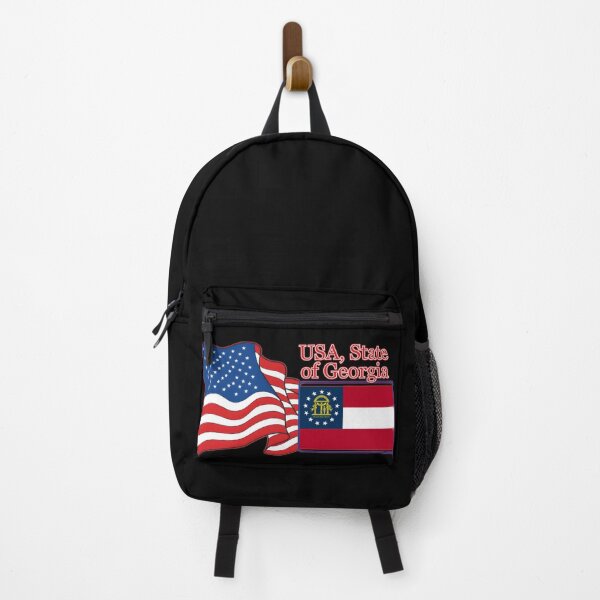 Item preview, flag American and  state of Georgia flag designed and sold by orthodox-icon.